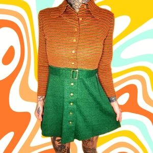 Vintage 70s Mini Dress